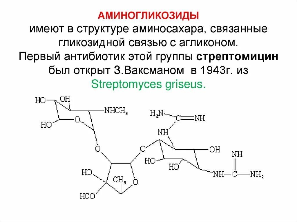 Аминогликозиды это. Строение аминогликозидных антибиотиков. Стрептомицин структура. Стрептомицин это аминогликозид. Стрептомицин структурная формула.