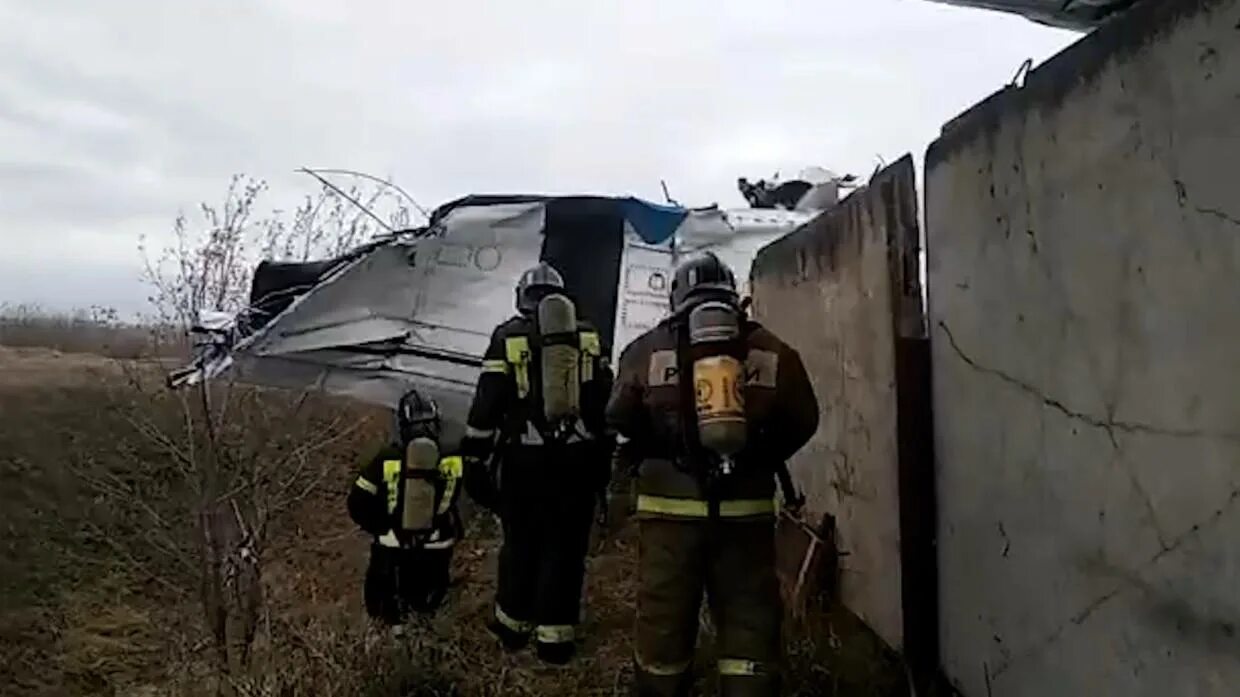 В севастополе разбился самолет