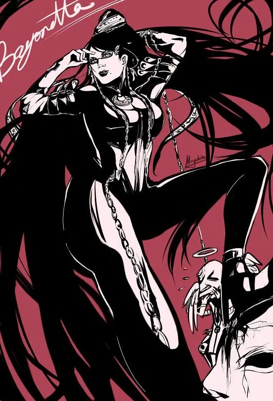 Bayonetta Art Phone.