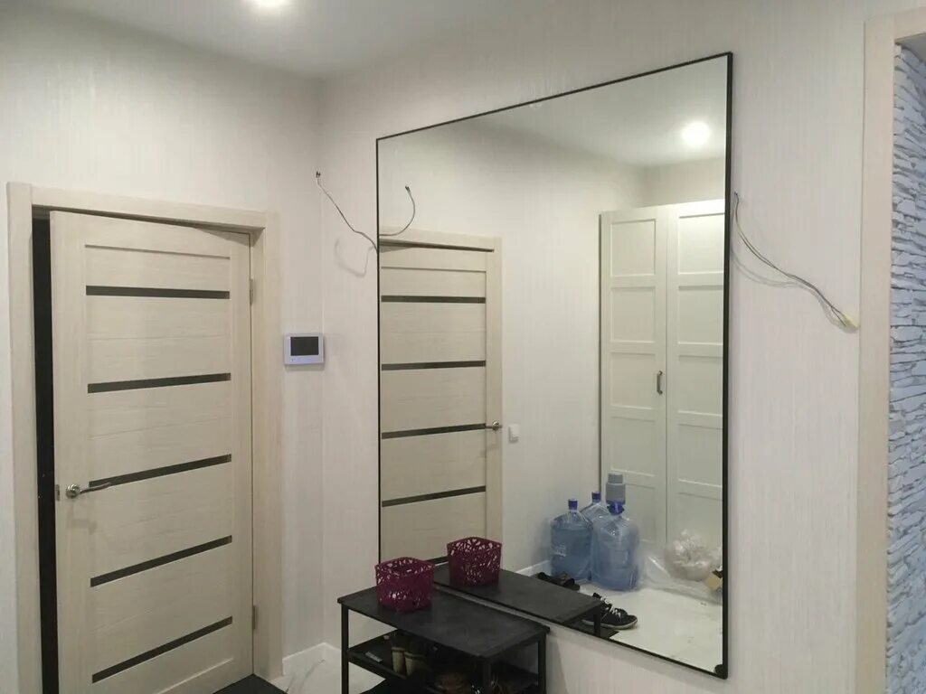 зеркальное панно серебро фацет 15мм. нагорная 17 стекло. изготовление и установка зеркал. монтаж зеркал. блог зеркало.