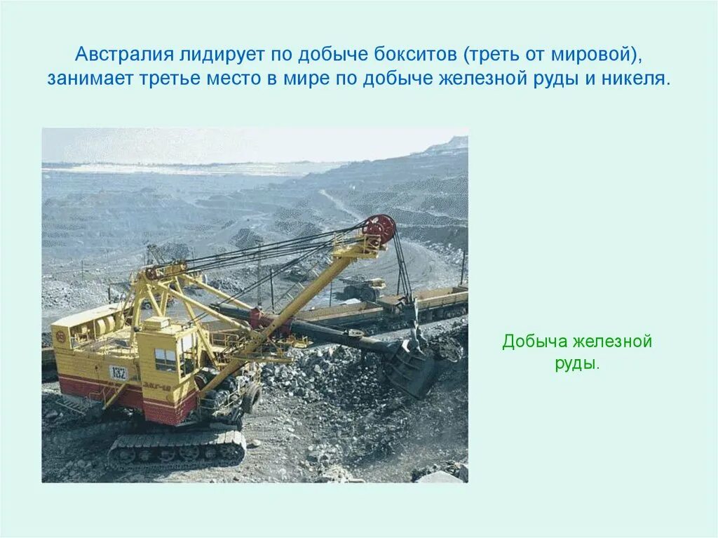 Как добывают железную руду 4 класс