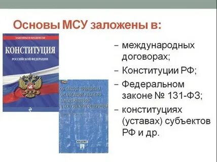 Местное самоуправление 10 класс