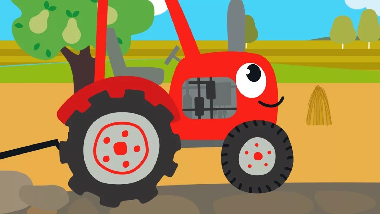 Красный и синий трактор. Синий трактор красный трактор. Красный трактор Теремок ТВ.
