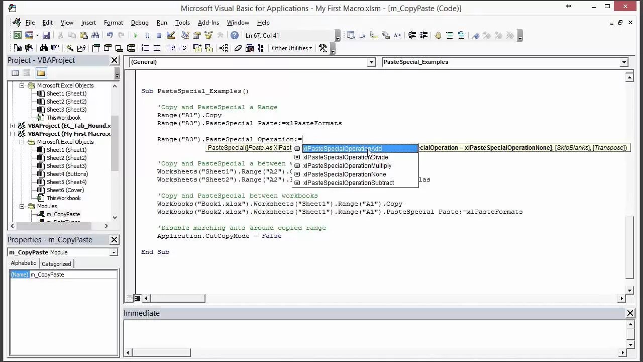 Vba отладка. Vba программирование (макросы). excel vba удалить макрос. pastespecial vba. value vba.