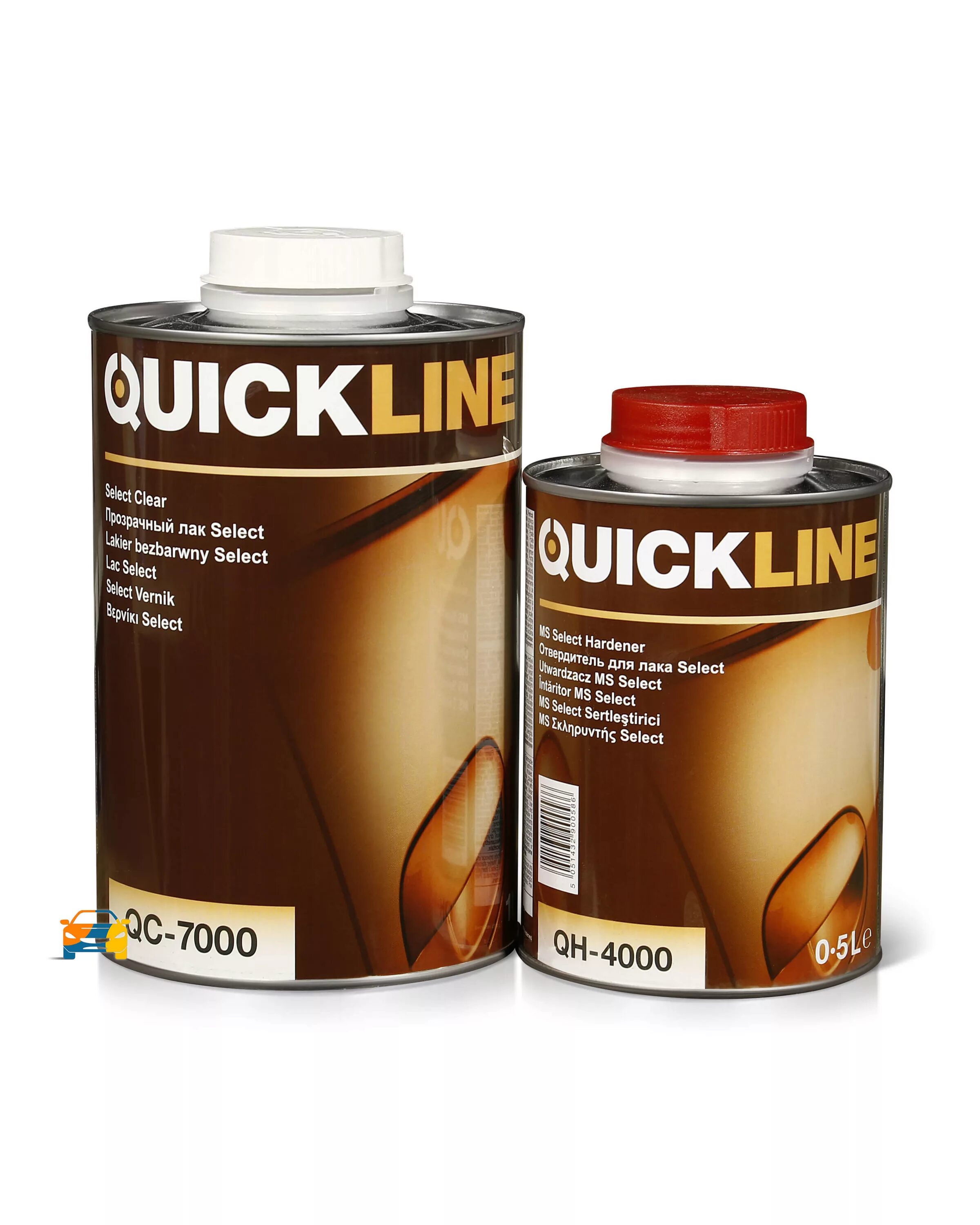 Quickline - экспресс-лак QC-7300 комплект. Лак автомобильный Quickline. Лак квиклайн 7000. Лак Quickline 7400.