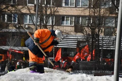 Москва уборка дворов