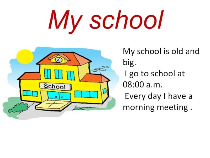 Your school day