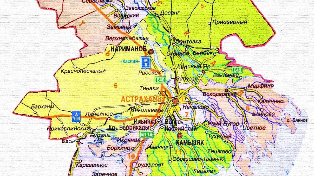 Астраханская область на карте. Карта Астраханской области с районами. Районы Астрахани на карте. Границы Астраханской области.