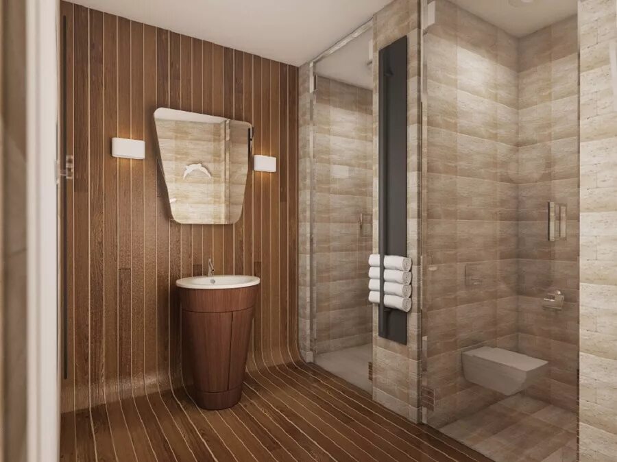 современная туалетная комната. глянцевые стеновые панели. ванная из мдф панелей. мдф в санузле. отделка ванны стеновыми панелями.