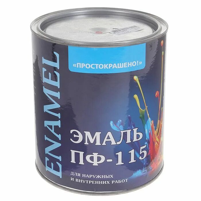 Эмаль тип 2. Простокрашено! эмаль пф-115 голубая (2,7 кг). эмаль пф-115 простокрашено. эмаль пф-115 простокрашено красная.