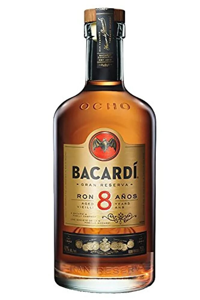 Ром бакарди. Bacardi Ron 8 anos. Ром бакарди мини. Ром Gran reserva 8. Бакарди виски