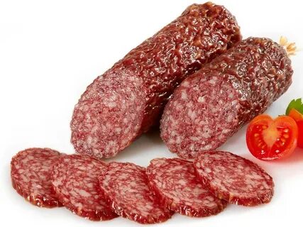 Сыро копченая колбаса