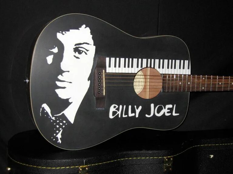 Matter of trust joel. Джоэл с гитарой. Billy Joel Art. Billy Joel - honesty. My Life Billy Joel.