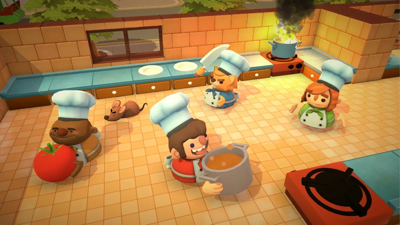 Игры на четверых на улице. Игра overcooked 2. Overcooked 1. Overcooked! 1 & 2. Overcooked ps4.