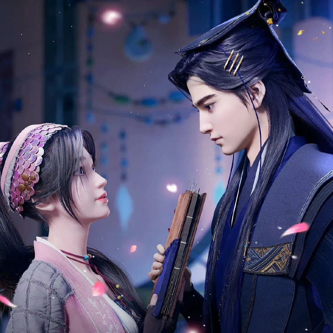 Остров силианг аниме. Шэнь цинцю дунхуа. Хуа чэн дунхуа. Дун хуа три жизни три мира. Сяо бай три жизни три мира.