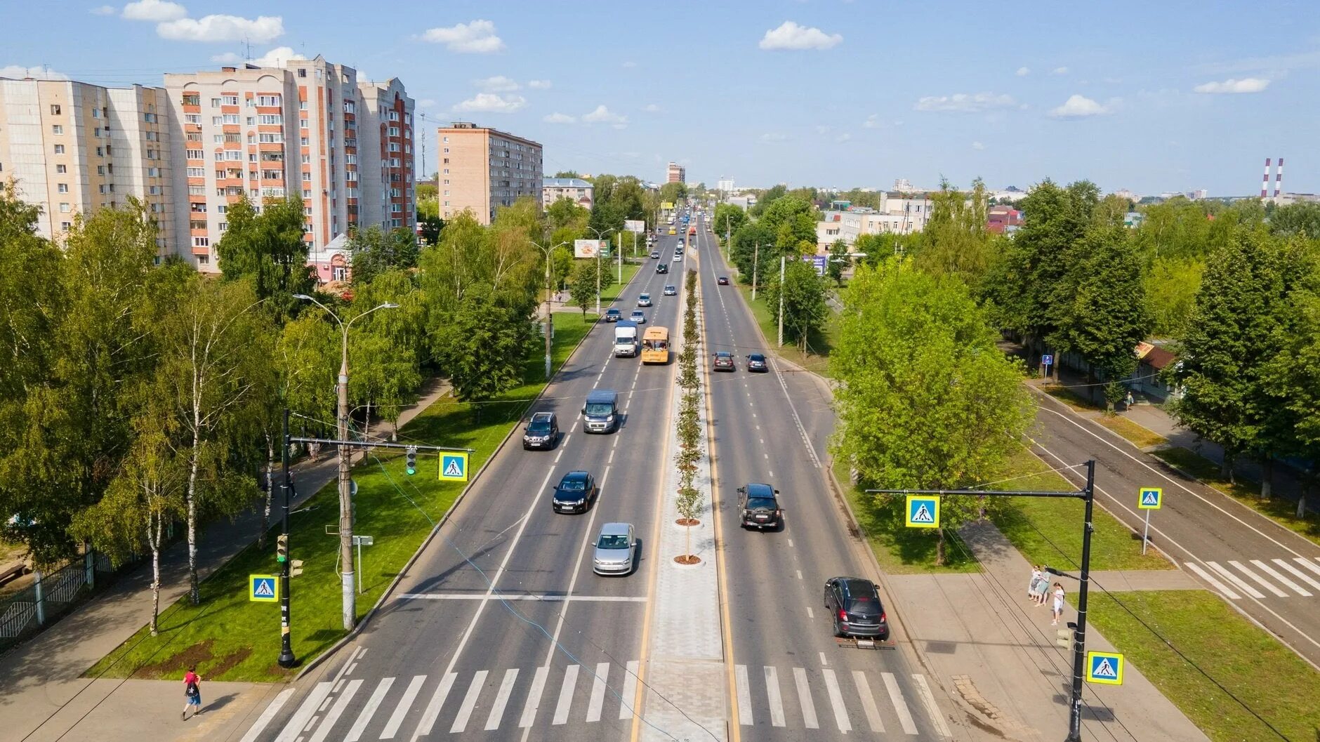 Куконковых Иваново. Островки безопасности Иваново. Улица Куконковых. Благоустройство разделительной полосы. Иваново дорогой ремонт