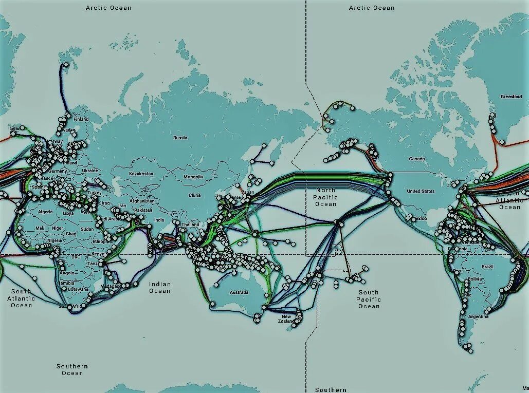 TELEGEOGRAPHY карта кабелей. Подводные интернет кабели карта 2022г. Трансокеанические подводные кабели связи карта.