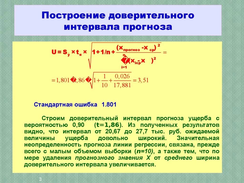 Интервальная регрессия. Доверительный интервал для прогнозов индивидуальных значений. Построение доверительного интервала прогноза. Прогнозирование вычисление доверительных интервалов. Доверительный интервал в прогнозировании это.