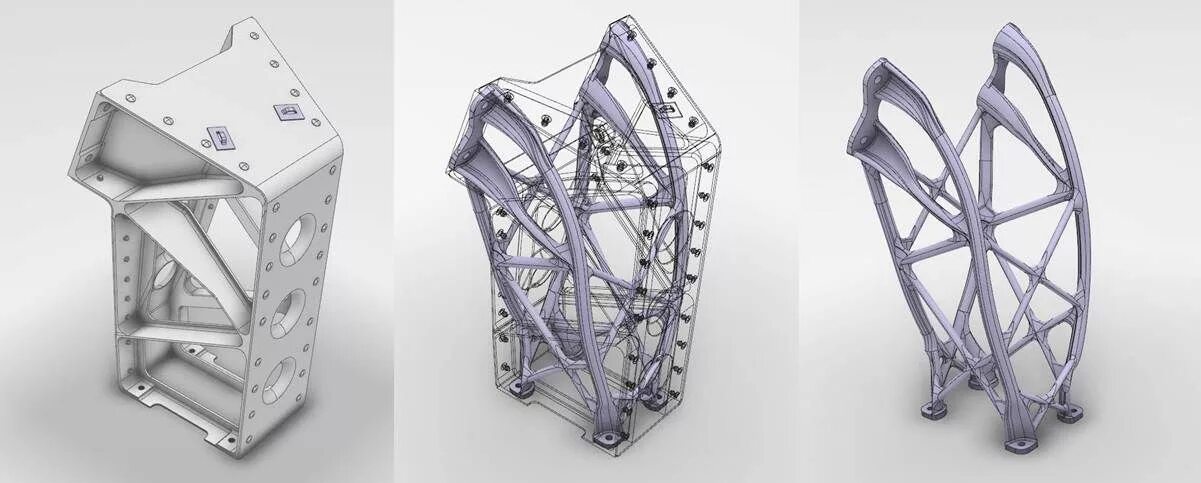 Генеративный способ. Аддитивные технологии кронштейн. 3d Print сепаратор. Топологическая оптимизация 3d-модели. Бионический дизайн и аддитивные технологии.