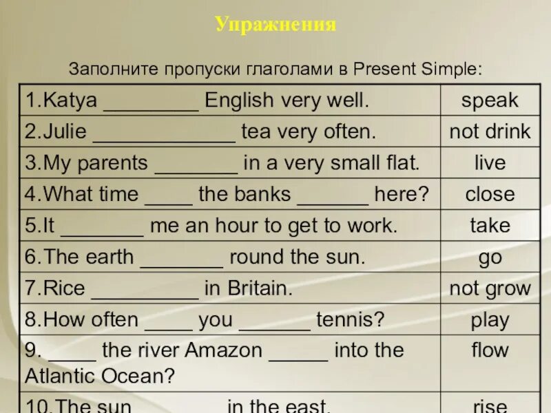 Present simple упражнения. Упражнения на времена в английском языке. Present simple задания. Настоящее время в английском языке упражнения. Глагол have в past simple упражнения