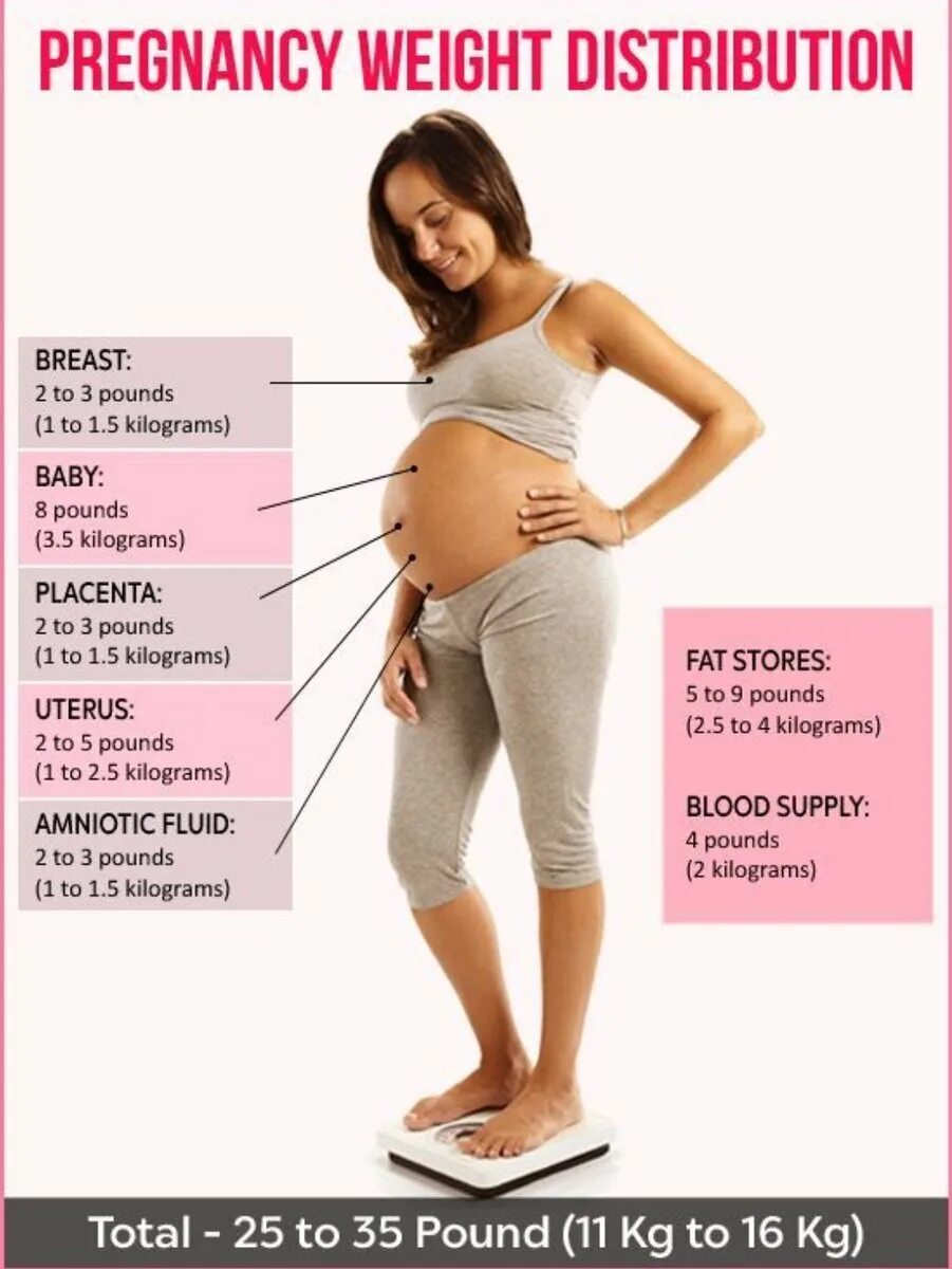 Набор веса при беременности. Набор веса в беременность. Распределение веса при беременности. Набор веса за беременность.