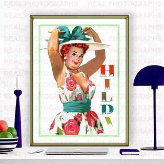 Hilda pin up prints