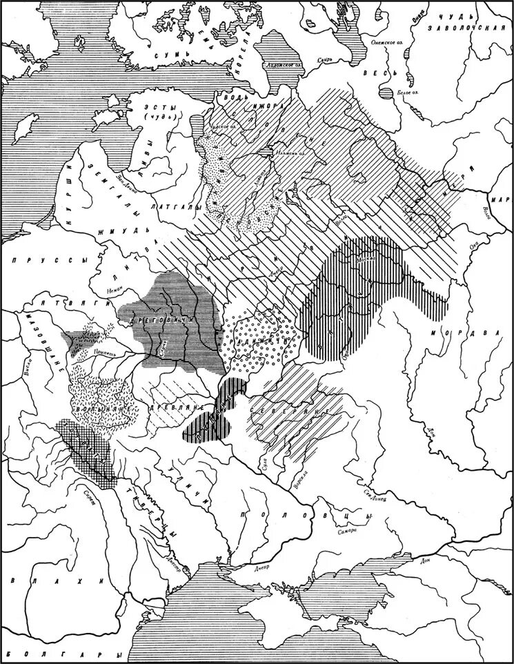 Карта расселения древних славян. Карта расселения племен славян древней Руси. Расселение племен древней Руси. Карта древней Руси с племенами восточных славян. Карта племен восточных славян