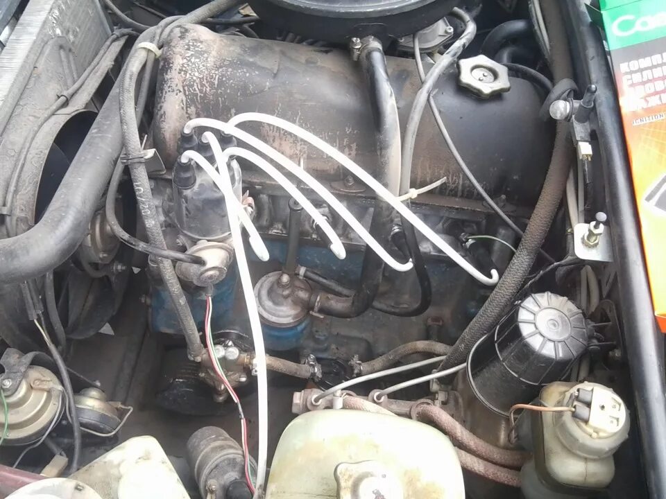 Замена свечей зажигания и высоковольтных проводов. - Lada 21102, 1,5 л, 2002 год