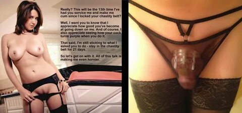 Slideshow extreme chastity: spike your temptations with these naughty capti...