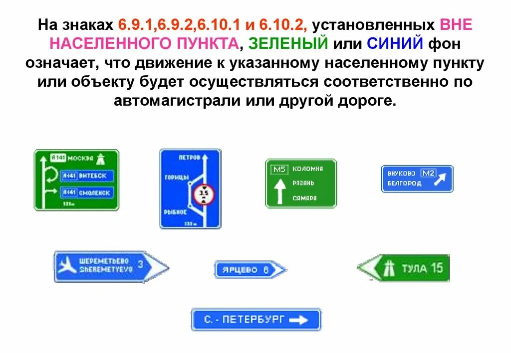 Пункт 3 что значит. Знак населенного пункта на зеленом фоне. Дорожные знаки на зеленом фоне. Знаки населенных пунктов и скорость. Синие и белые знаки населённых пунктов.