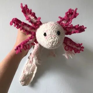 Аксолотль из бисера