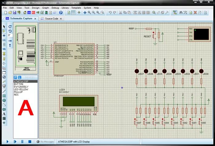 Схемы в Протеус 8. Микроконтроллеры в Proteus. Proteus (система автоматизированного проектирования). Проектирование цифровых устройств на микроконтроллерах.