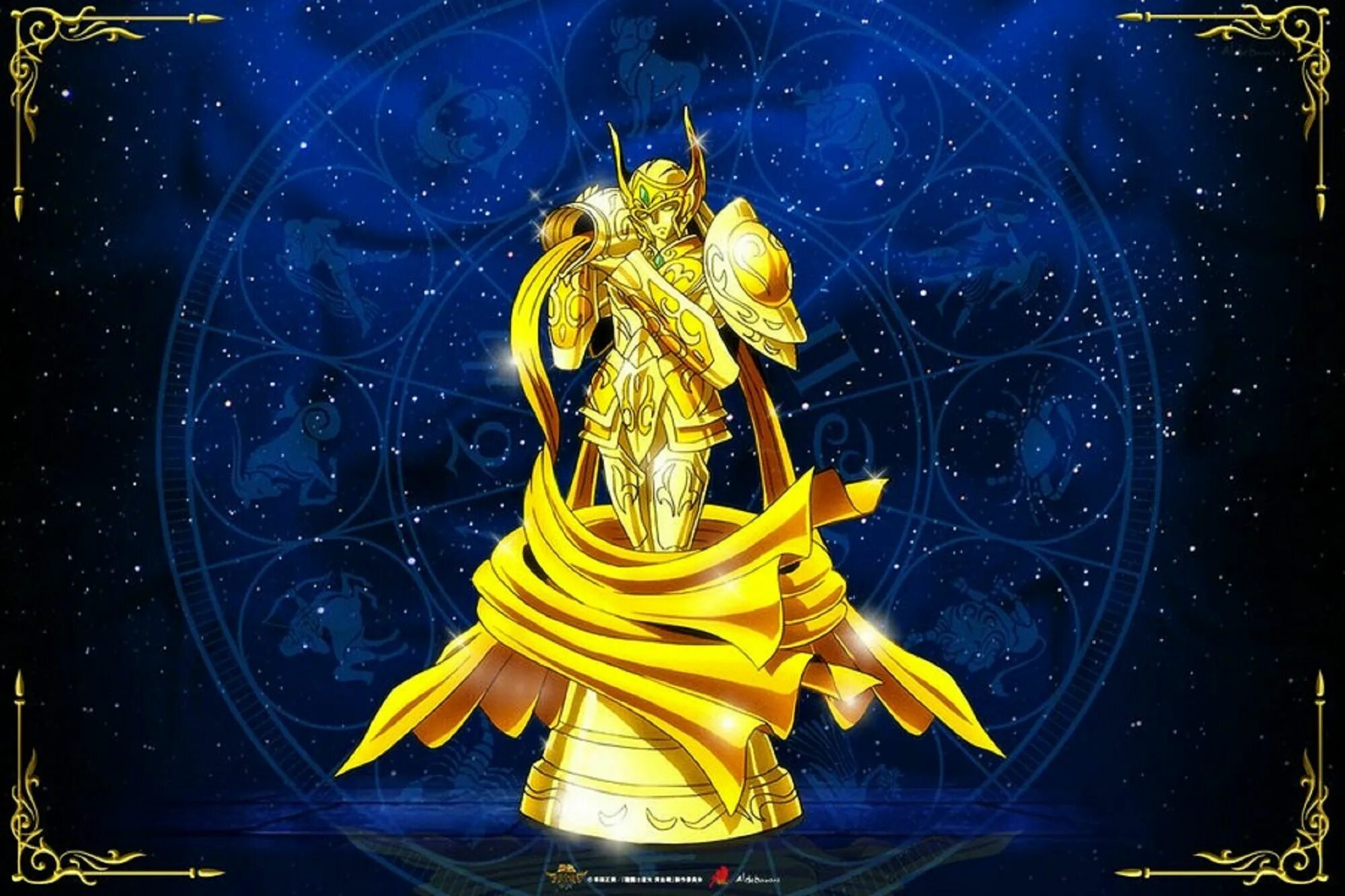 Saint Seiya Gold. Золотой воин. Королева-воин в золотом арт. Знак зодиака рыцарь. Золотой зодиак