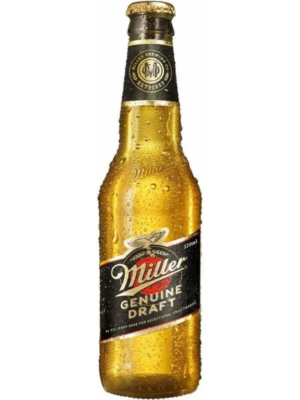 Миллер Дженьюин ДРАФТ. Пиво Миллер Дженюин ДРАФТ. Draft Beer Lager пиво. Miller Genuine Draft 0,5. Купить пиво миллер