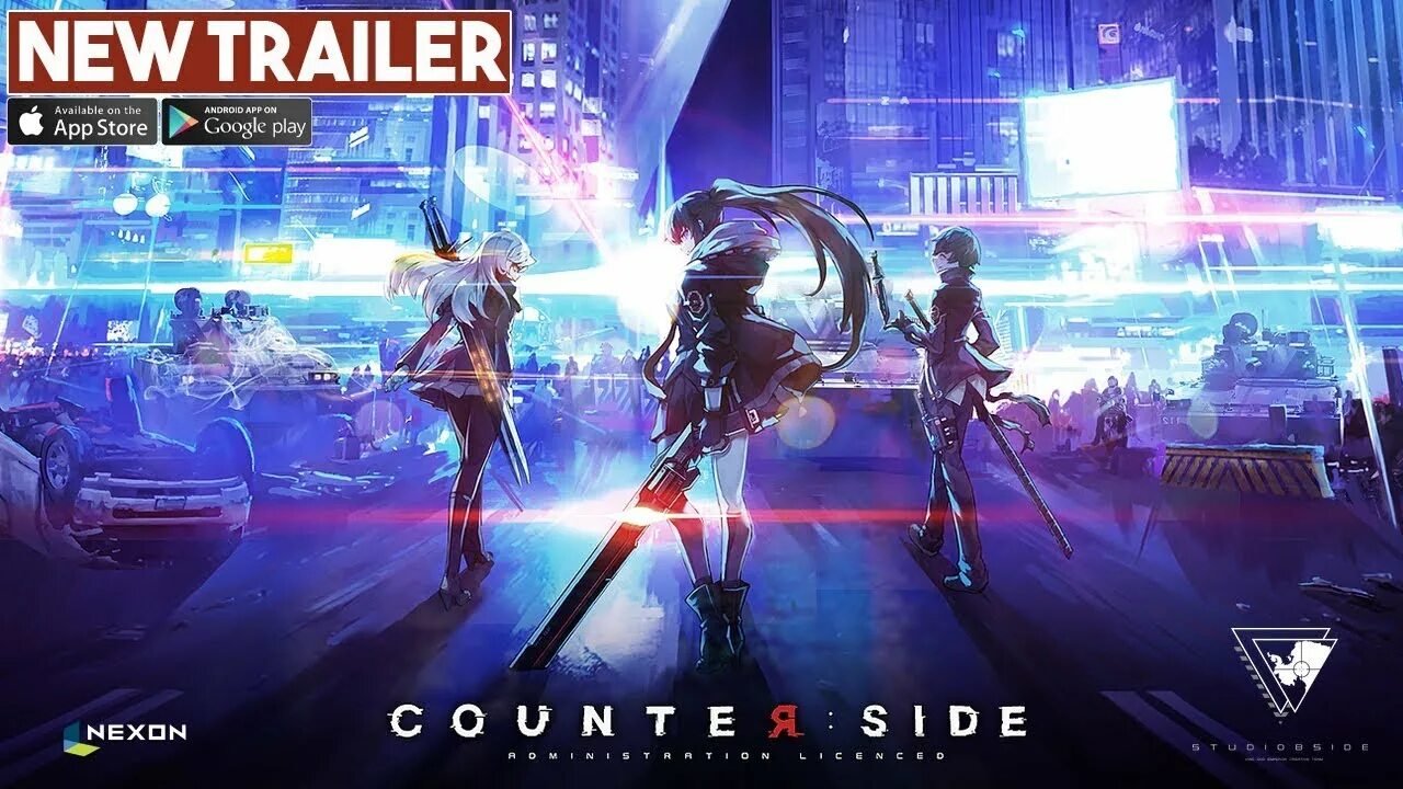Counter side. Counter side игра. counter side characters. counter side hilde.