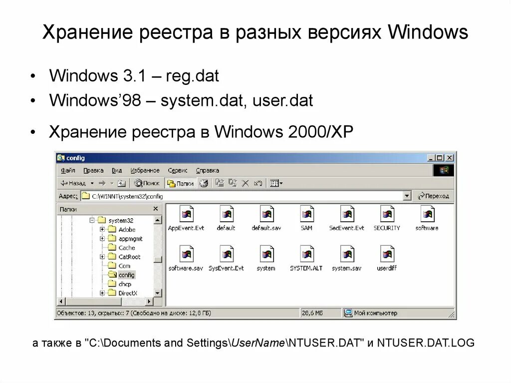 Регистры ос. Системный реестр Linux. Информация хранится в реестре ОС Windows. Реестр хранения. Ntuser dat youtube.