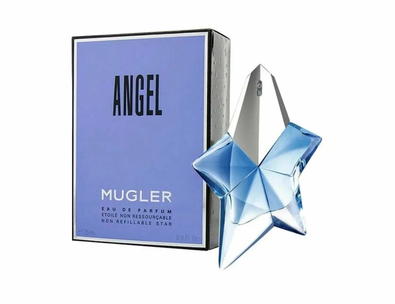 Духи в виде звезды ангел. Духи с ангелом на флаконе прозрачные. Eau de parfum. Тьерри мюглер ангел. Angel mugler 5 ml.