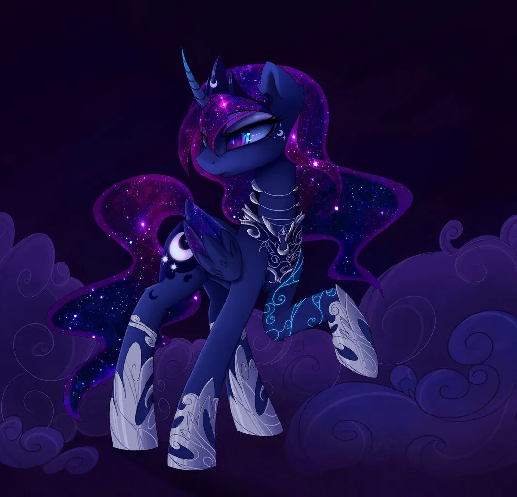 Night pony. МАГНАЛУНА Старлайт. Луна МЛП. МАГНАЛУНА эропони. Magnaluna MLP.