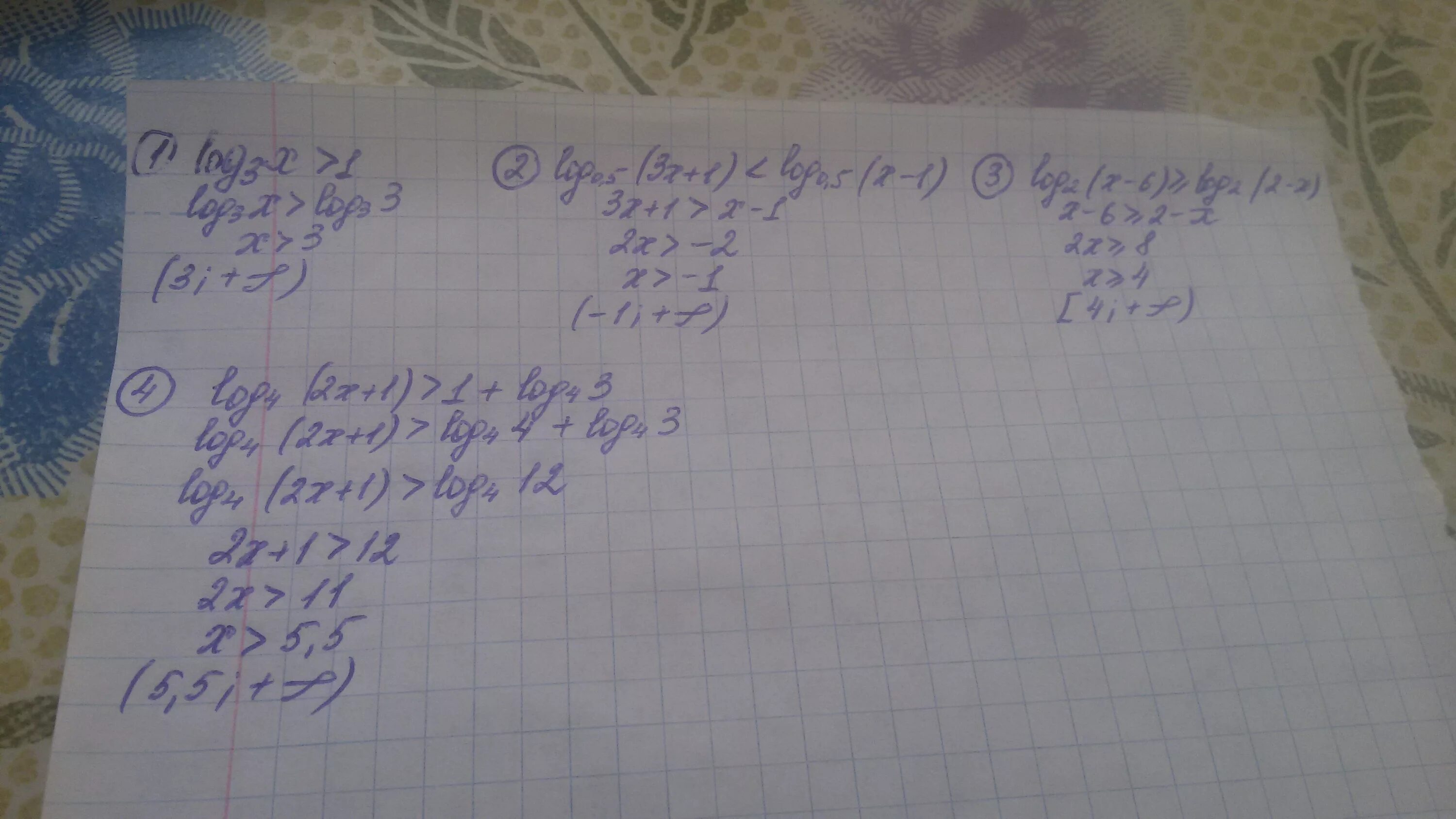 Log 2 x больше 3. Log2(2x + 3) + log2(2x – 3) = log27 с ОДЗ. Log3(-2+x2-x)<=log3((1+x)\(x-2))+1. Log2 (x − 1) log2 (x − 4) ≤ 2 log2 (x − 1).. Решите неравенство:log5 1(x+3)>−3.