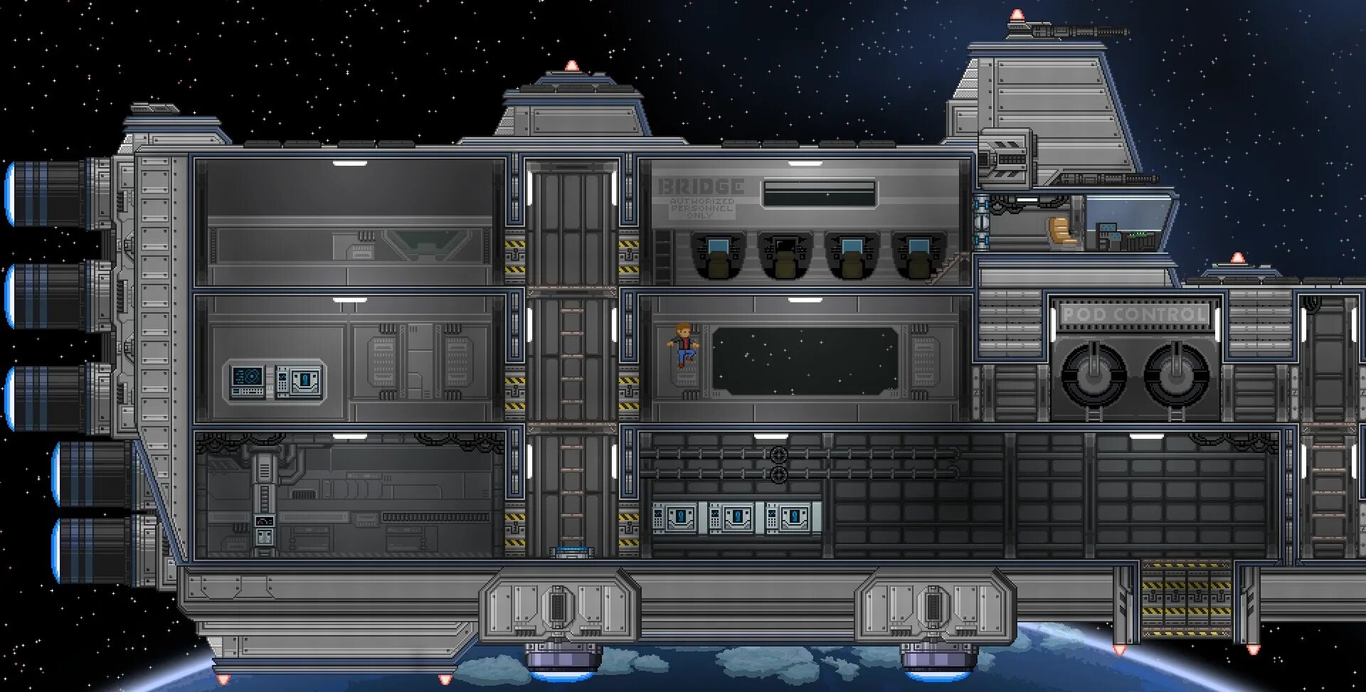 Постройки корабля старбаунд. Bt_upgrade game. Starbound корабли. Starbound human ship. Корабль starbound apex.