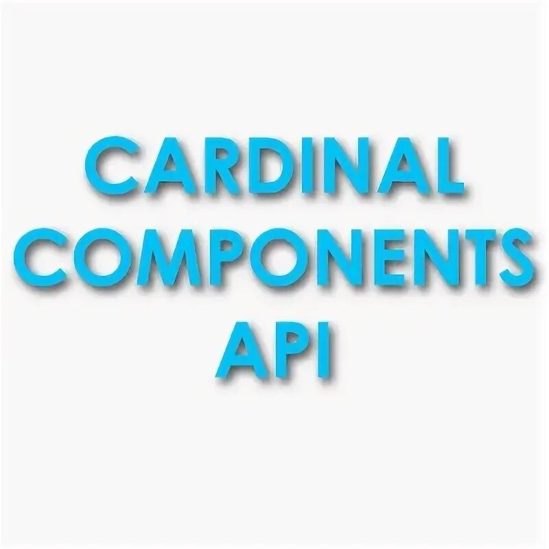 Cardinal components api. Cardinal components.