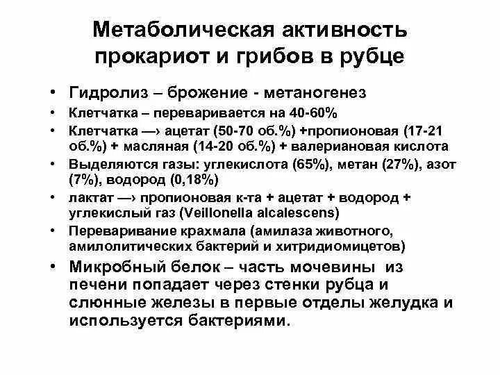 Повышение метаболической активности