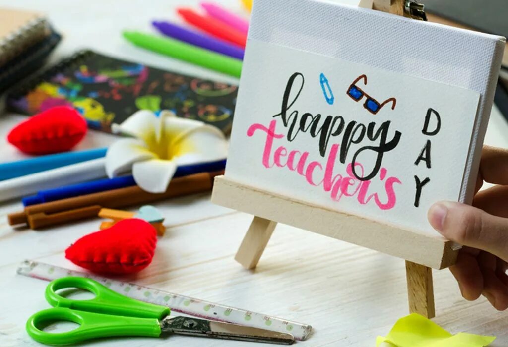 Teachers Day. Happy teacher's Day. Идеи открыток на день учителя английского языка. Много новых идей открытка.