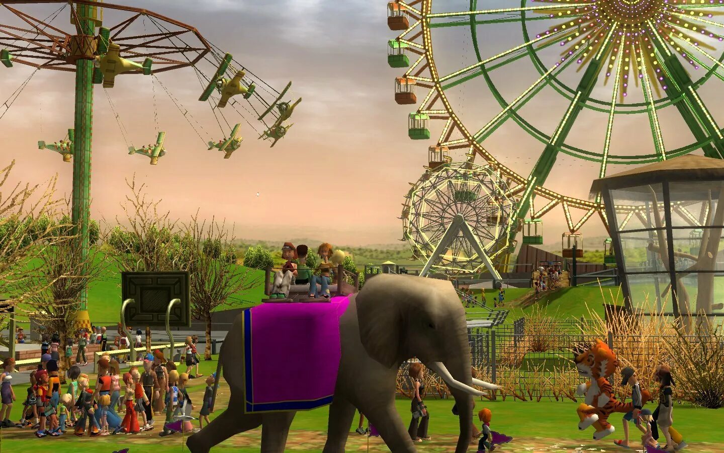 Game park is. Rollercoaster Tycoon 3. Rollercoaster Tycoon 3: Wild! (DLC). Rollercoaster игра. Игра Wild Tycoon.