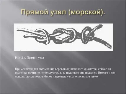 Прямой узел