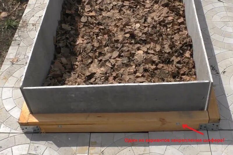 Грядки из шифера плоского своими руками пошаговая. Высокие грядки из плоского шифера. грядки из плоского шифера. полосы для грядок. высокие грядки из асбестоцементных листов.