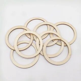 Деревянная круглая кольцо