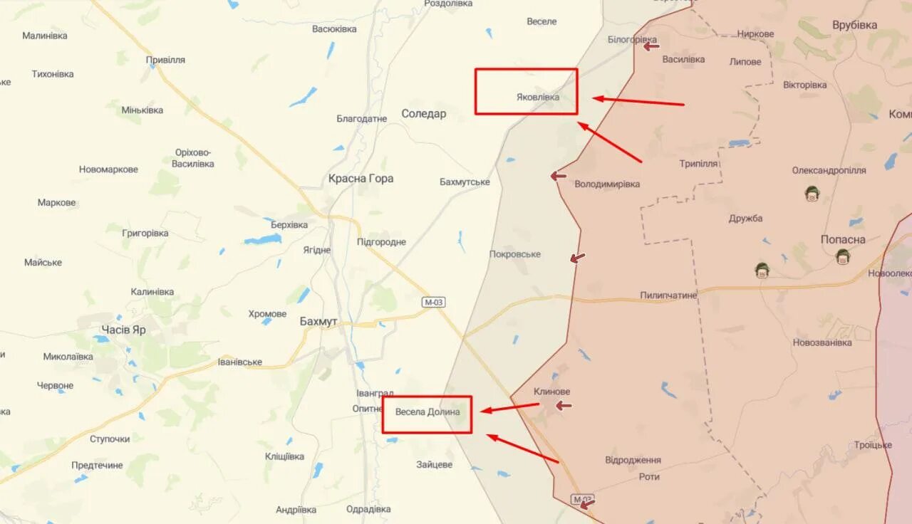 Населенный пункт веселое на карте днр
