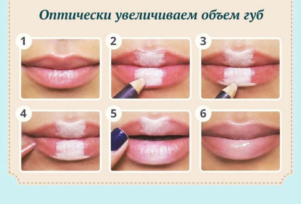 Как сделать губы ровными. Формы губ. схема макияжа губ. увеличить губы макияжем. разные формы губ.