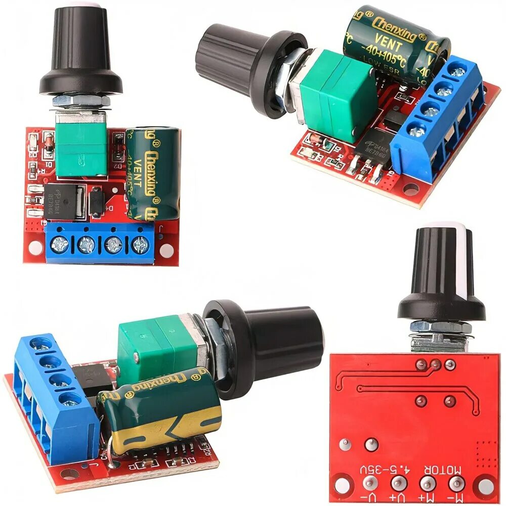 Mini 5a 90w PWM 12v DC Motor Speed Controller Modul. Pwm 12v